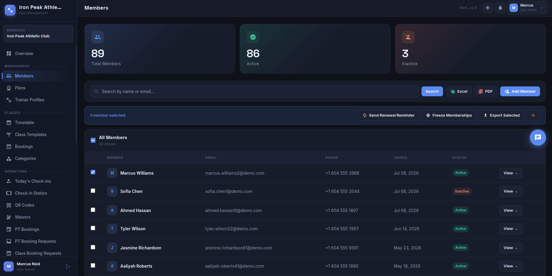 dashboard preview